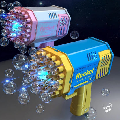 Rocket bubble gun