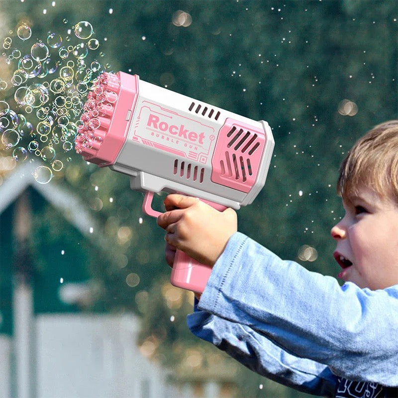 Rocket bubble gun