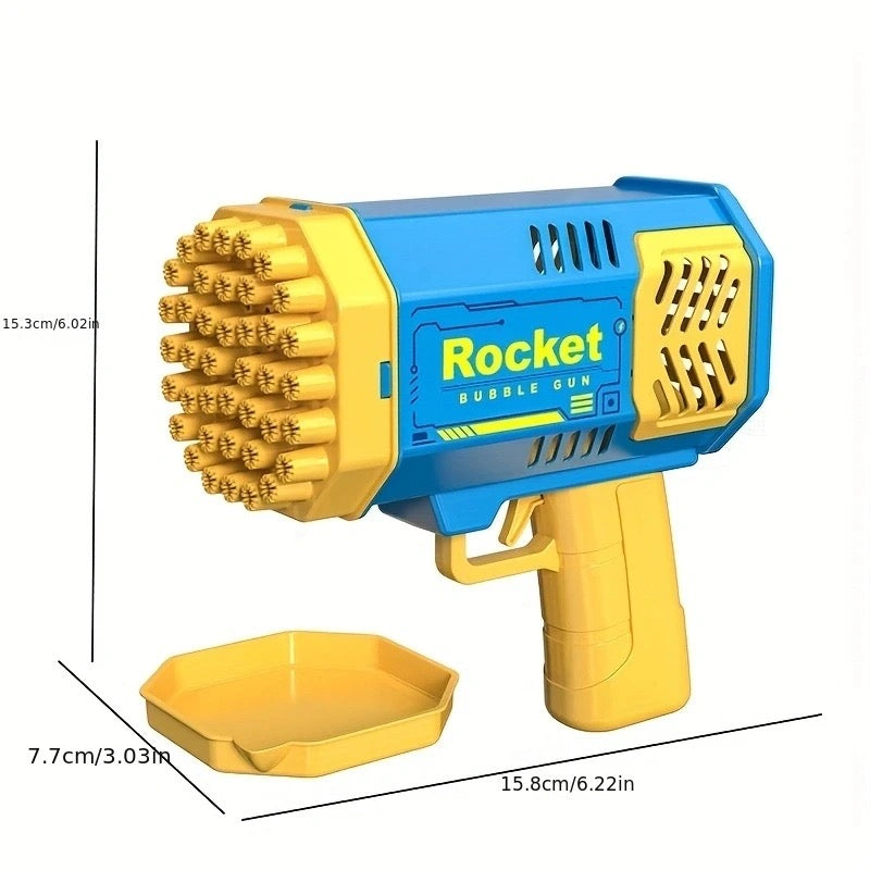 Rocket bubble gun