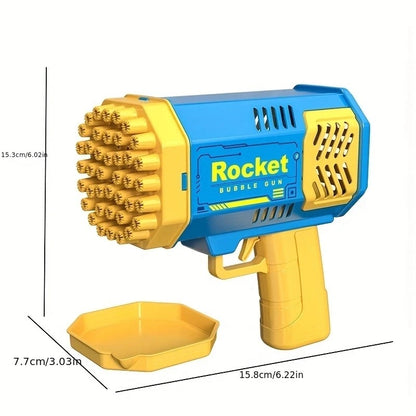 Rocket bubble gun