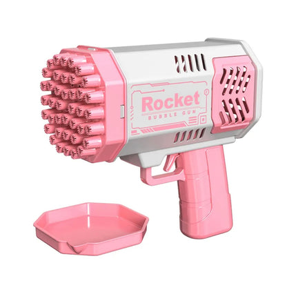 Rocket bubble gun